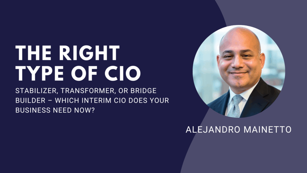 the right interim cio