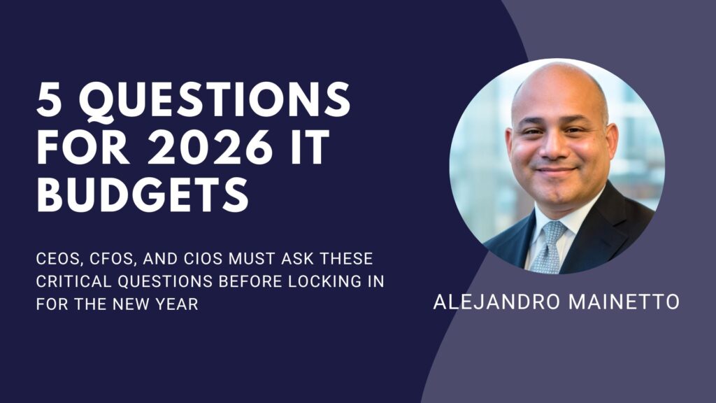5 it budget questions